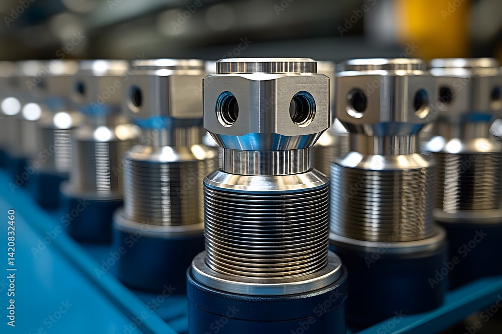 Macro photography of metallic connectors with precision threading, ideal for showcasing engineering parts, industrial tools, or hardware catalogs
Macro photography of metallic connectors with precision threading, ideal for showcasing engineering parts, industrial tools, or hardware catalogs