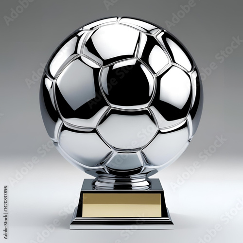 soccer ball on white background
