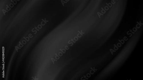 Abstract Dark Swirling Texture Background:  Mysterious Black and Grey Gradient Design for Wallpaper or Presentation