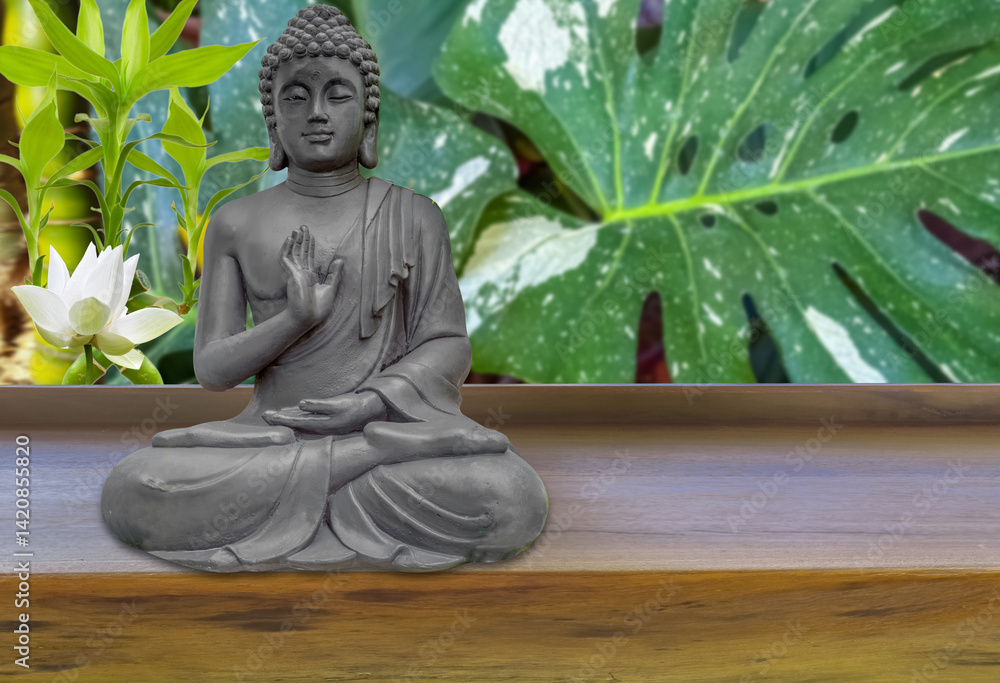 Bouddha sur table