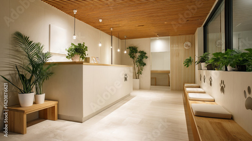 動物病院の受付イメージ