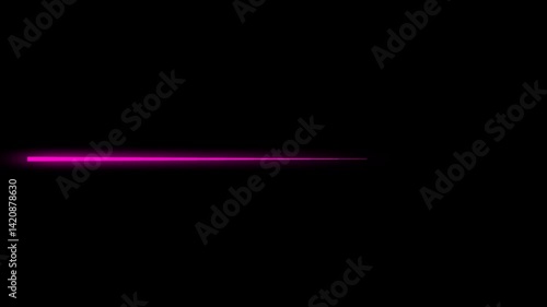 Wallpaper Mural horizontal purple neon line black screen hd animation. glowing horizontal neon line motion animation, horizontal line rays moving isolated. fast speed horizontal neon line moving. Torontodigital.ca