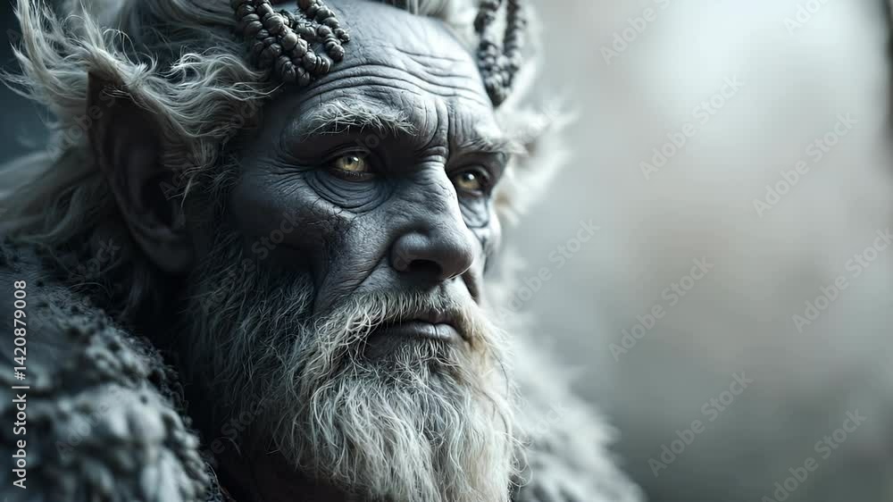 Portrait of a Majestic, Ancient Being A Digital Painting of a Fantasy Creature Portrait of a Majestic, Ancient Being A Digital Painting of a Fantasy Creature