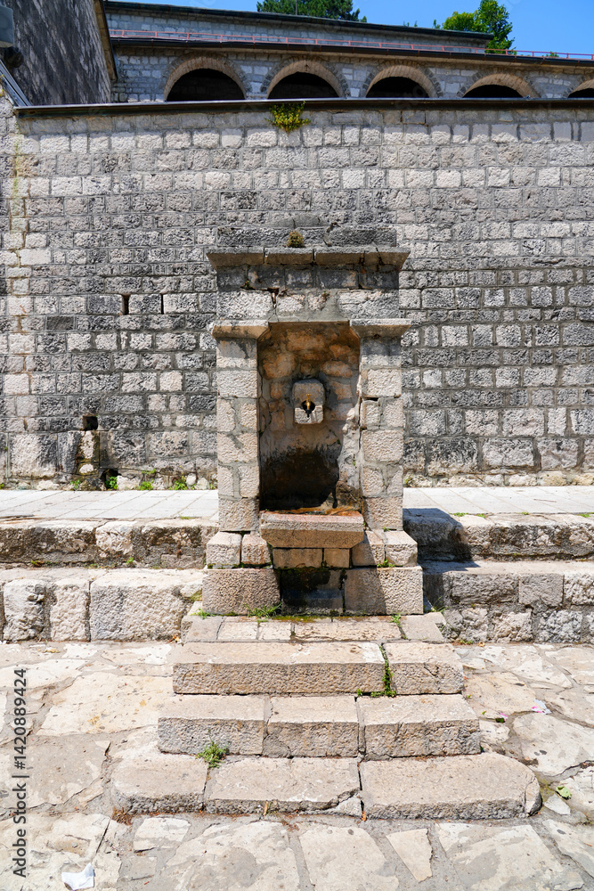 Cetinje Monastery in the old Royal Capital of Montenegro