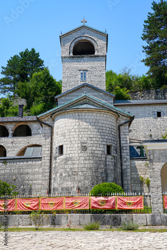 Obraz na płótnie Cetinje Monastery in the old Royal Capital of Montenegro w salonie
