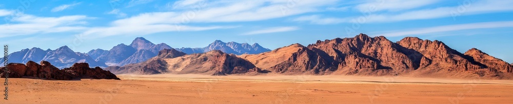 desert ecosystem with arid weather in a natural dirt landscape desert ecosystem with arid weather in a natural dirt landscape