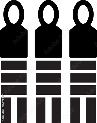 Rounded Filled Tzitzit Icon