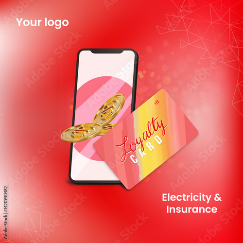 Electricity & Insurance loyality card