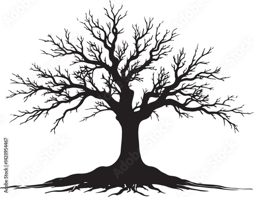 Tree silhouette 