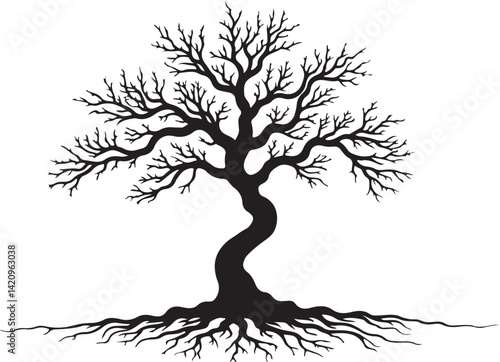 Tree silhouette 