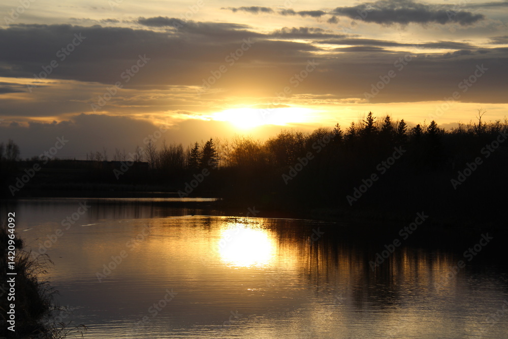 Spring Sunset Spring Sunset