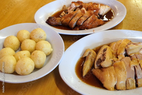 Obraz na płótnie マラッカ名物 チキンライスボール