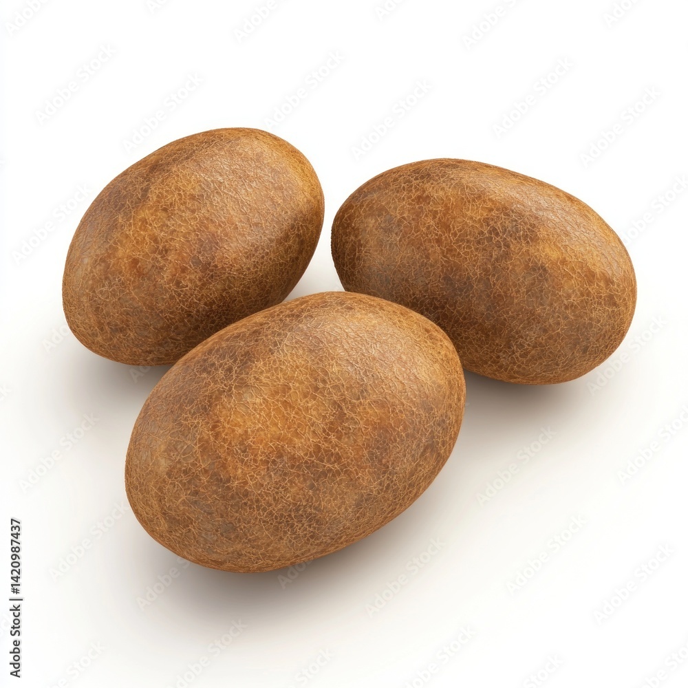 kiwi dry fruit isolated 3D render on white background kiwi dry fruit isolated 3D render on white background