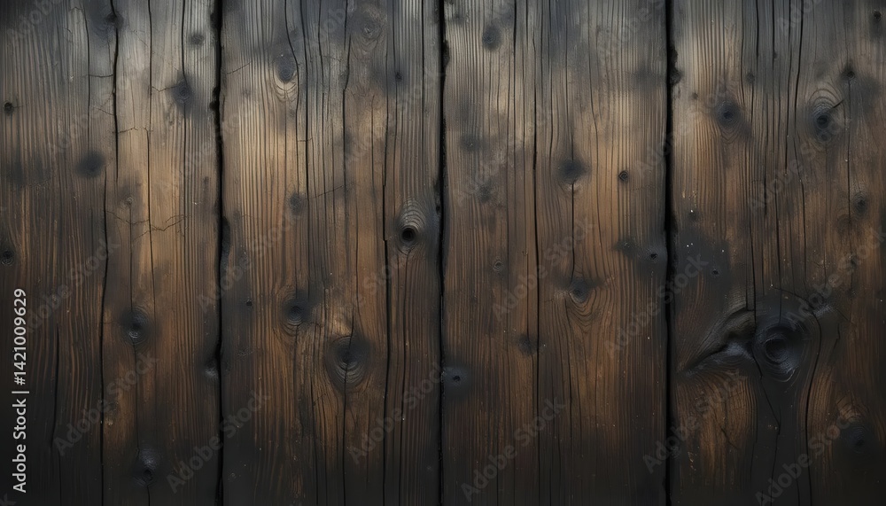 Naklejka premium brown wooden texture flooring background