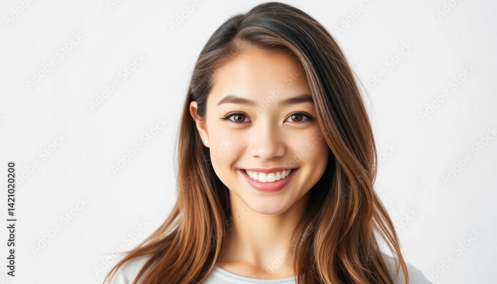 Smiling Asian woman portrait Smiling Asian woman portrait