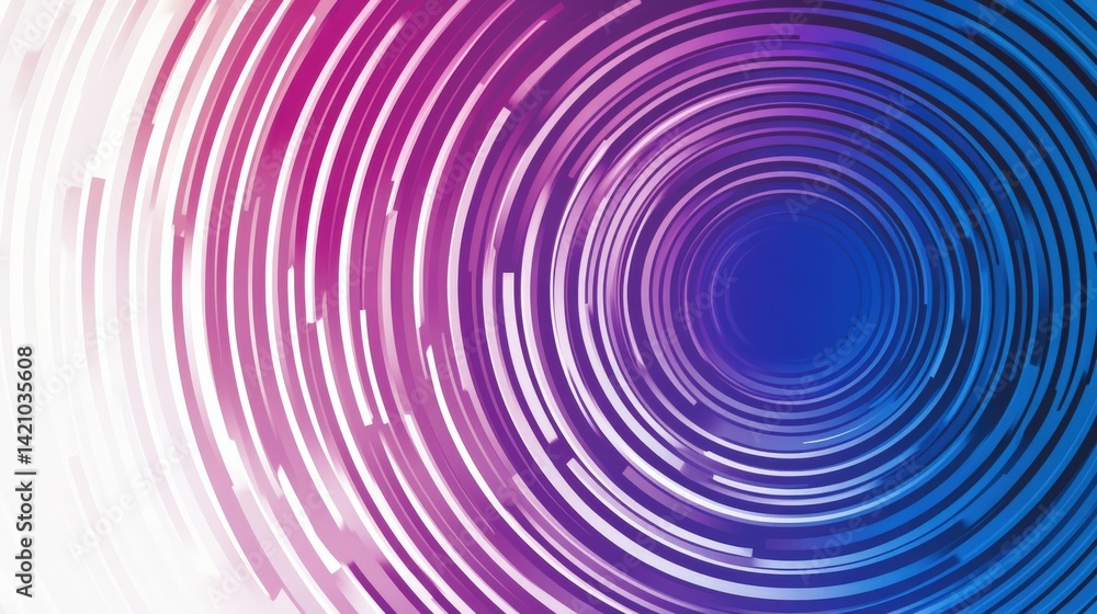 Swirling Colorful Pattern with Circular Waves in Pink and Blue Tones Swirling Colorful Pattern with Circular Waves in Pink and Blue Tones