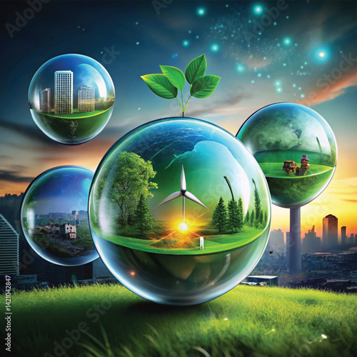 green planet earth