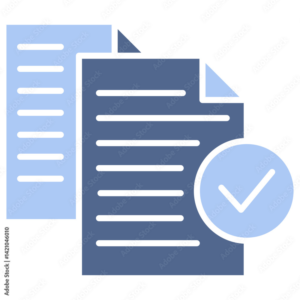 Text File Flat Blue Icon Text File Flat Blue Icon