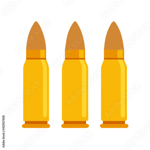 Three Bullets Icon Design