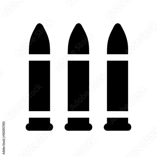 Three Bullets Icon Design