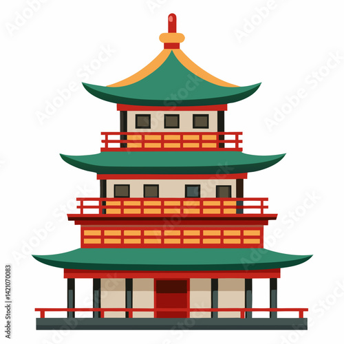 chinese temple roof