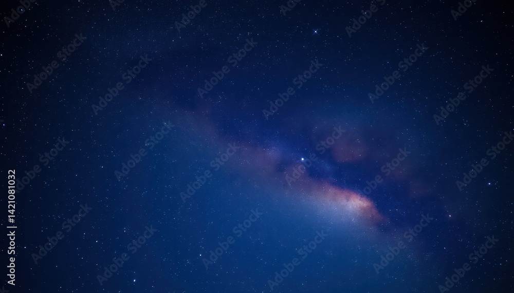 Obraz premium Starry Night Sky with Milky Way