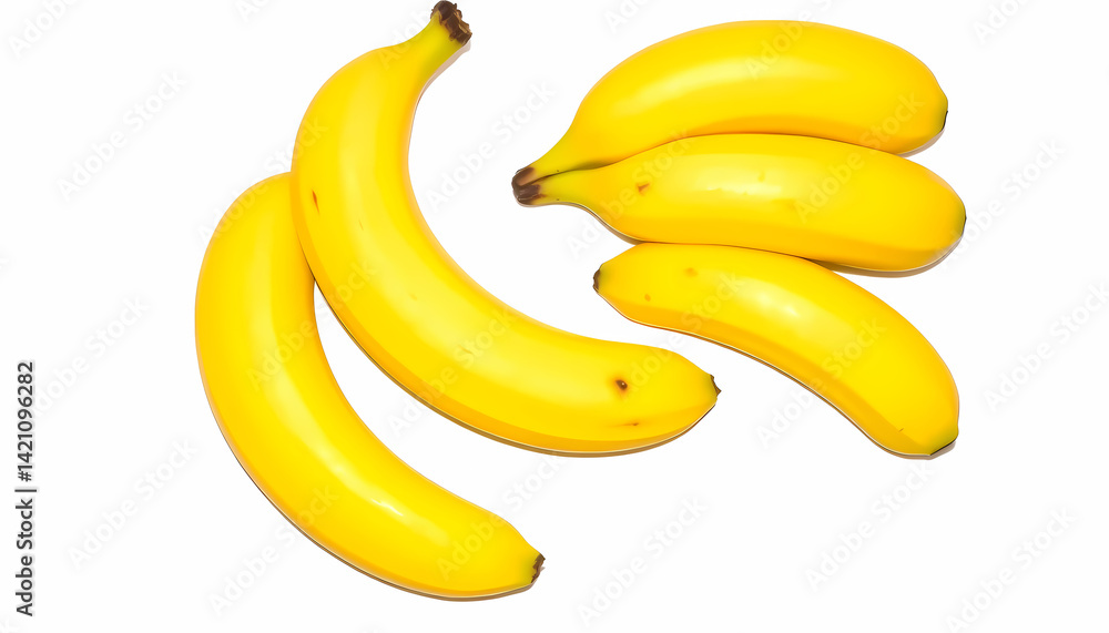bananas isolated on white background bananas isolated on white background