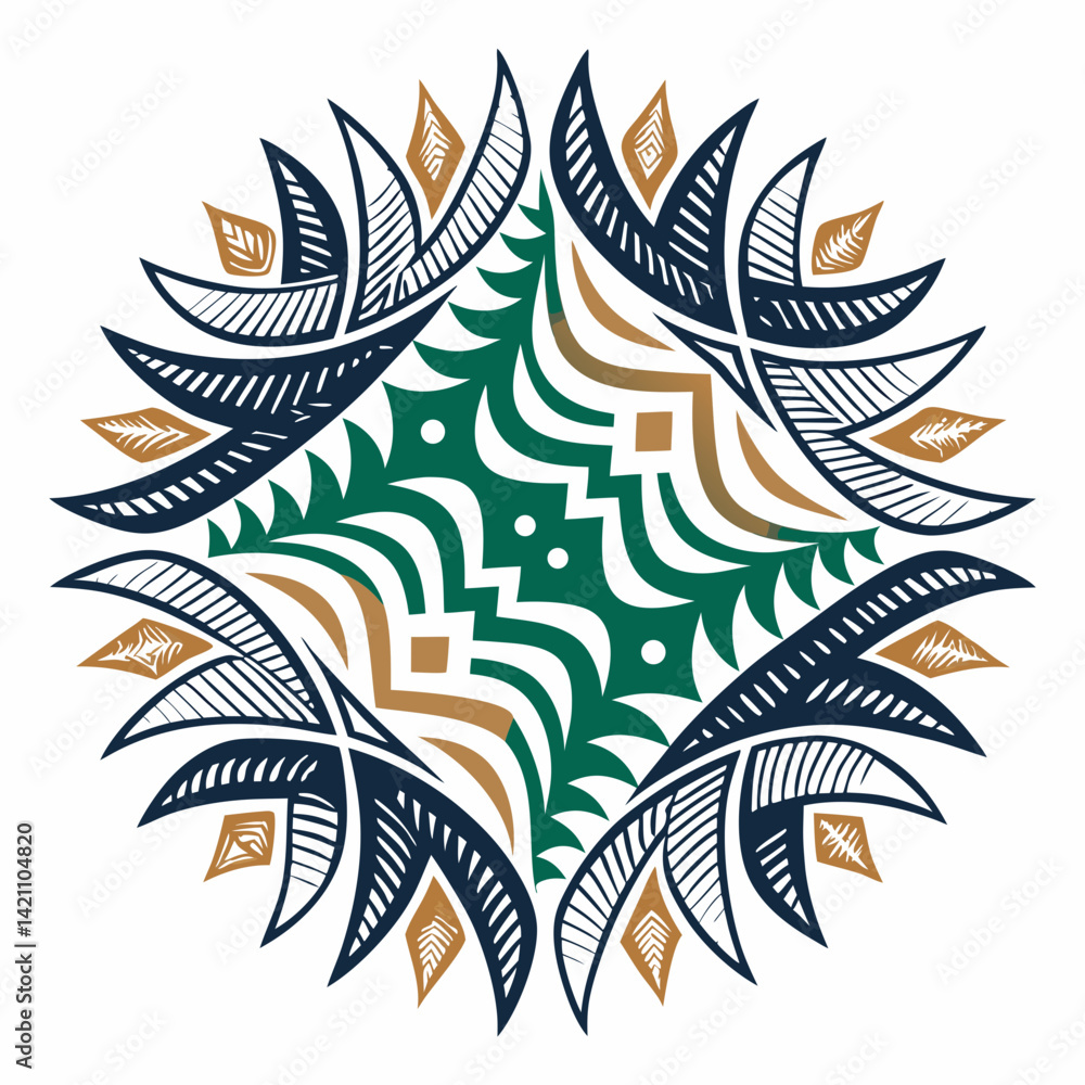 Obraz premium Design a bold, vector background with 20 elements, featuring a striking 2D style and thick outlines. Create a visually impactful, geometric pattern.