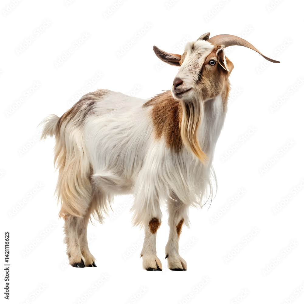 Goat isolated on white Goat isolated on white