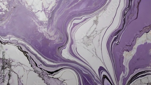 Abstract watercolor art featuring a textured purple pattern with hints of pink and violet on a paper-like backdrop