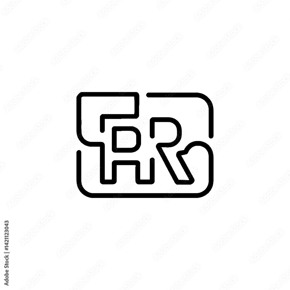 Prr icon vector Prr icon vector