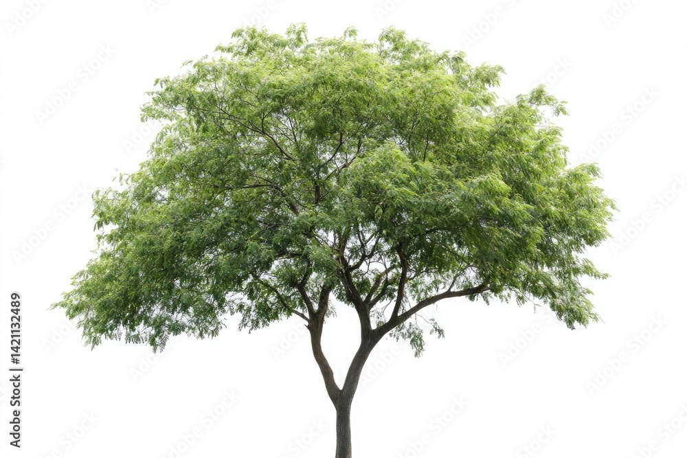 A neem tree with small green leaves and medicinal properties A neem tree with small green leaves and medicinal properties
