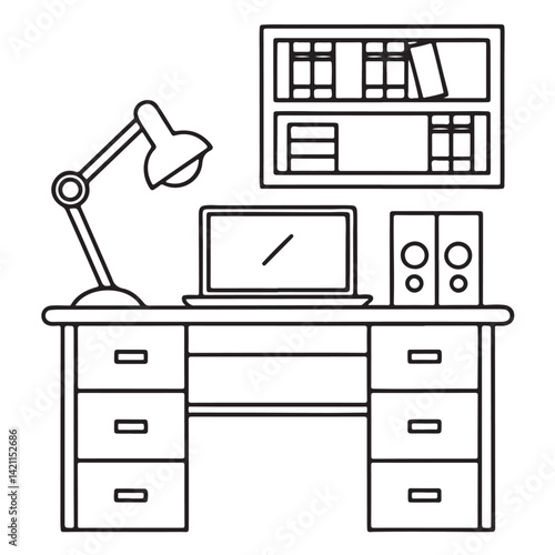 Cozy space coloring pages, bold and easy coloring pages, space coloring page, line art, victor illustration, black & white design, bold & easy coloring book, background