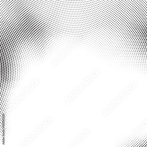 Abstract Dotted Halftone Textures.