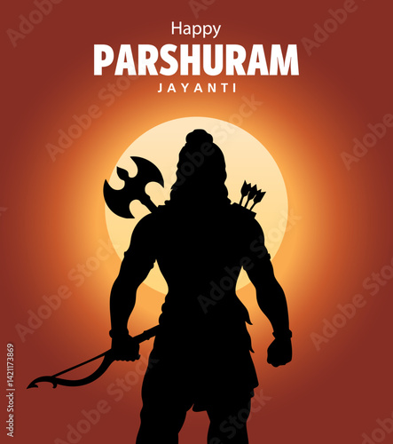 Parshuram Jayanti Illustration – Hindu Festival Celebrating Lord Parshuram