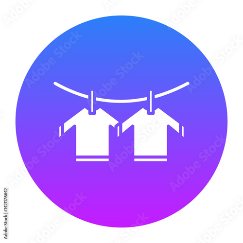 Drying Clothes Icon