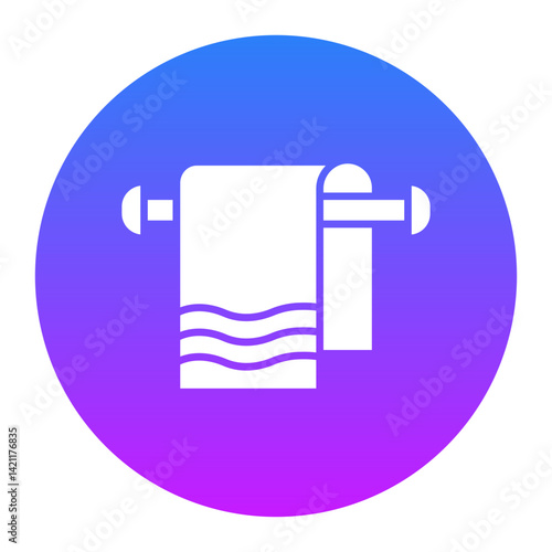 Bath Towel Icon