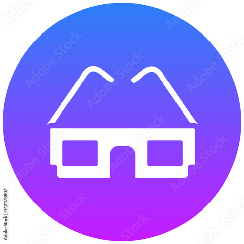 3d Glasses Icon