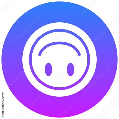 Upside Down Face Icon