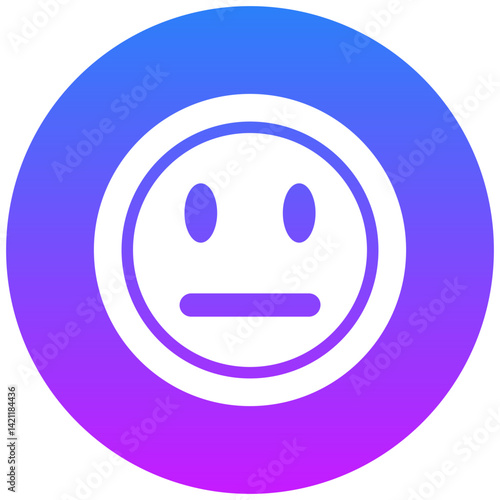 Neutral Face Icon