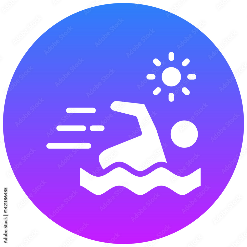 Swimming Icon Swimming Icon