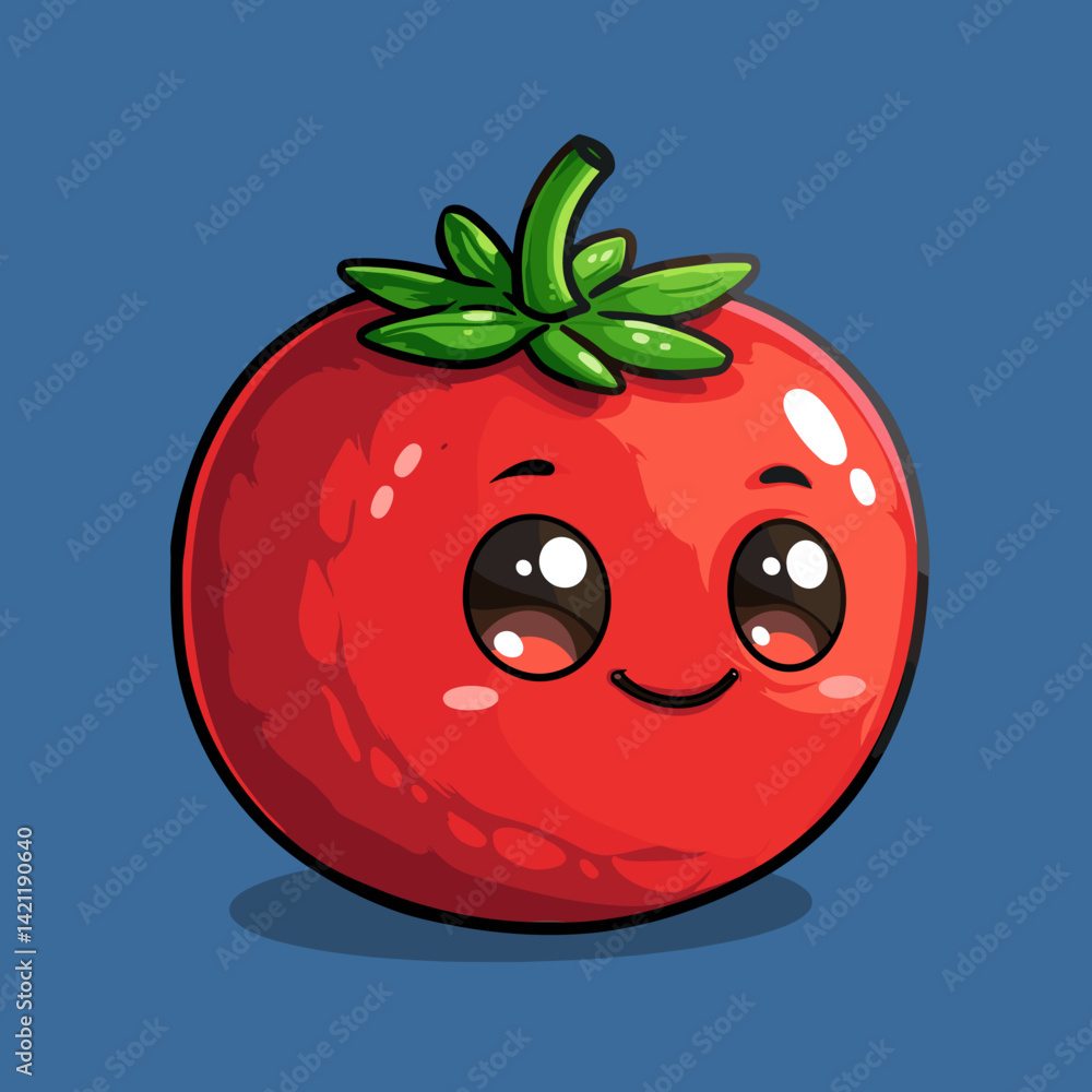 tomato cartoon character vector illustration graphic design tomato cartoon character vector illustration graphic design