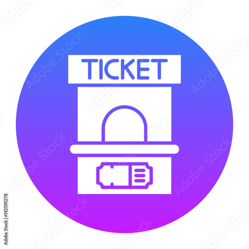 Ticket Office Icon