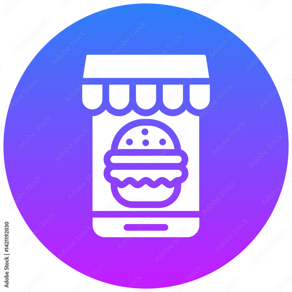 Obraz premium Store Rating Icon