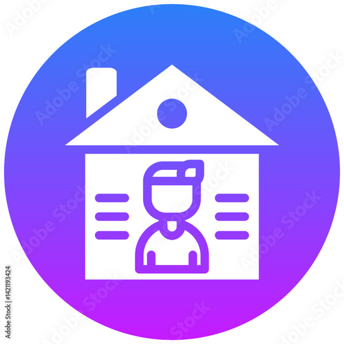 Working at Home Icon