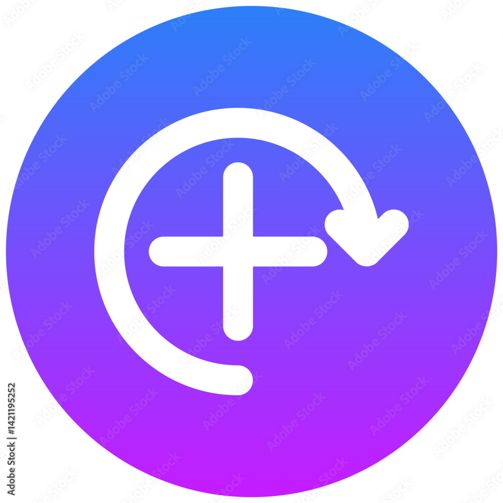 Obraz premium Reforestation Icon