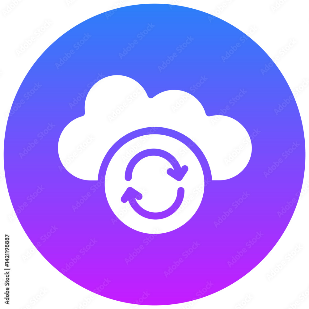 Cloud Sync Icon