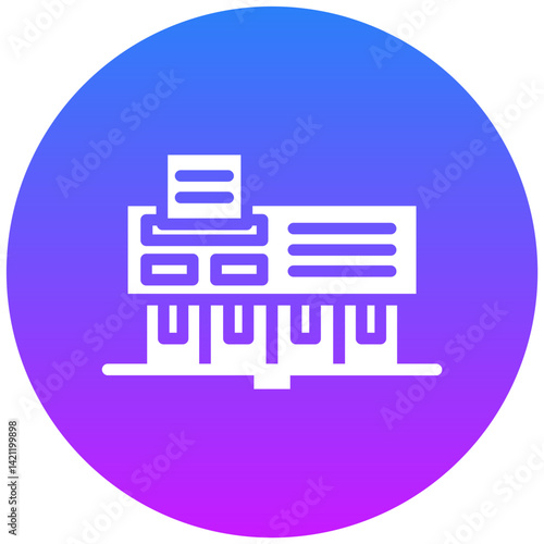 Cashier Machine Icon