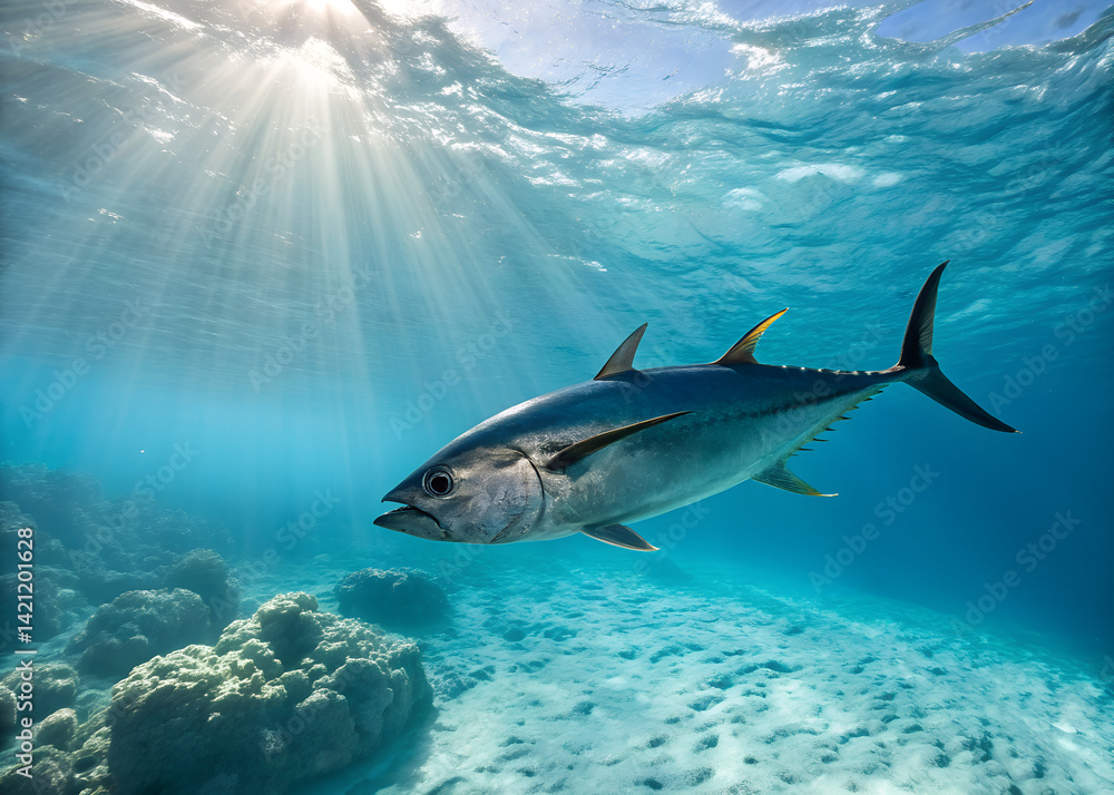 Obraz premium May 2 - World Tuna Day- Ocean’s Silent Giants