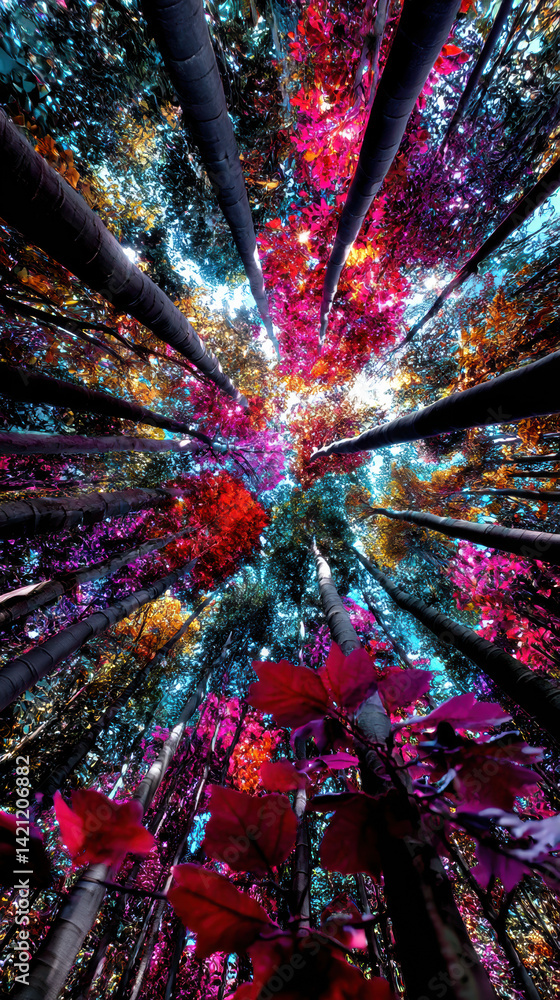 Fototapeta premium Psychodeliczna Botanika